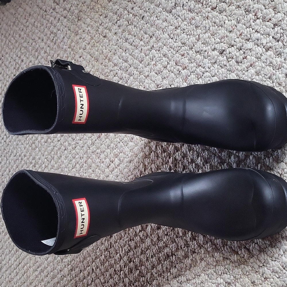Hunter Women's Original Short Boots Size 7